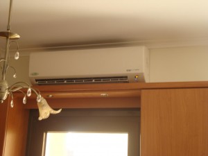 Το inverter κλιματιστικό των 24.000 btu στην οικία του κ. Δημήτρη Παπαδόπουλου