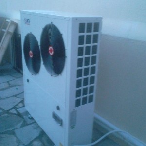 Αντλία θερμότητας χαμηλών θερμοκρασιών 17 KW στην Κατερίνη (Γιώργος Παναγιωτίδης)