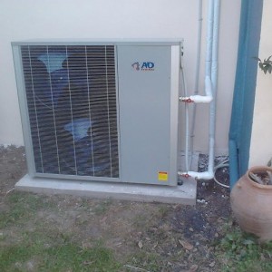 Αντλία θερμότητας υψηλών θερμοκρασιών 17 KW στην Κατερίνη (Βύρων Πασχαλίδης)