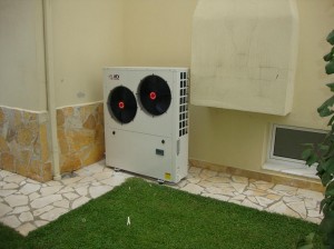 Αντλία θερμότητας 13 KW στη Νέα Έφεσσο Πιερίας