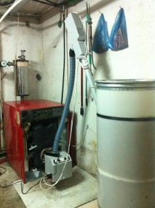 Καυστήρας ADGREEN Β-ΕCO 45 ΚW στην οικία του κ. Βασίλη Παχή στην Καρίτσα