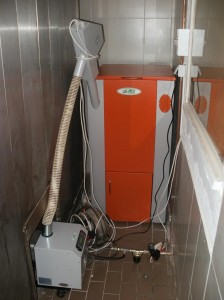 Καυστήρας πέλλετ ADGREEN OVEN 100 στον φούρνο του κ. Γιάννη Στεφανίδη στην Κατερίνη